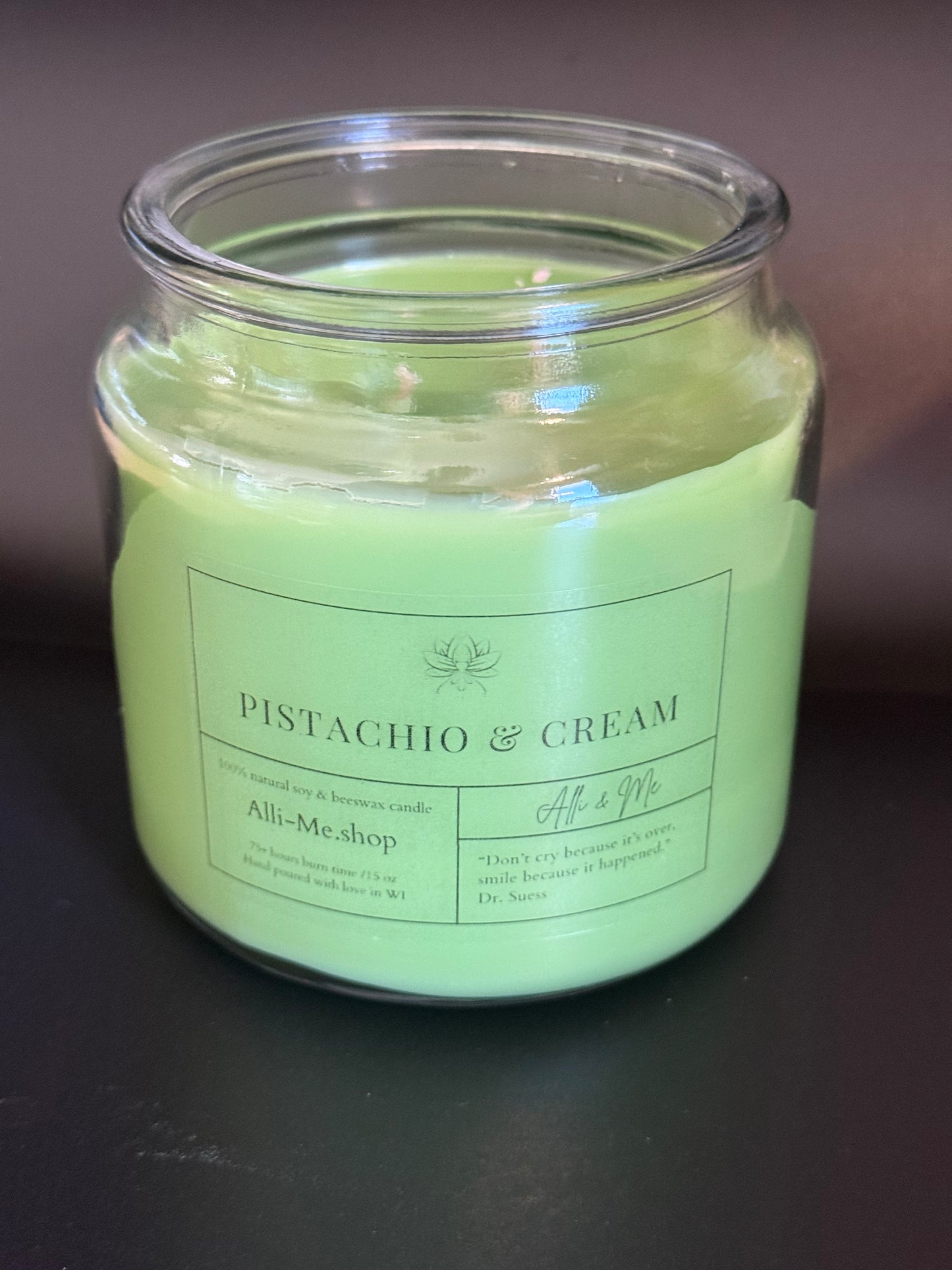 14 oz Apricot/Coconut Wax Candle