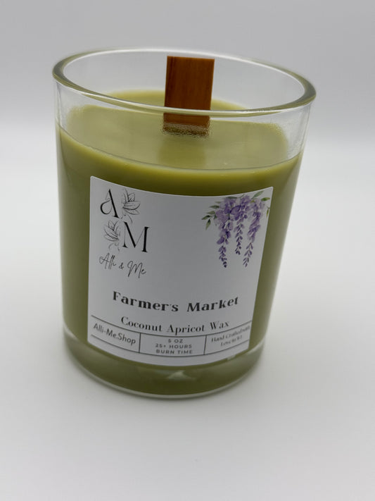5 oz Apricot/Coconut Wax Candle