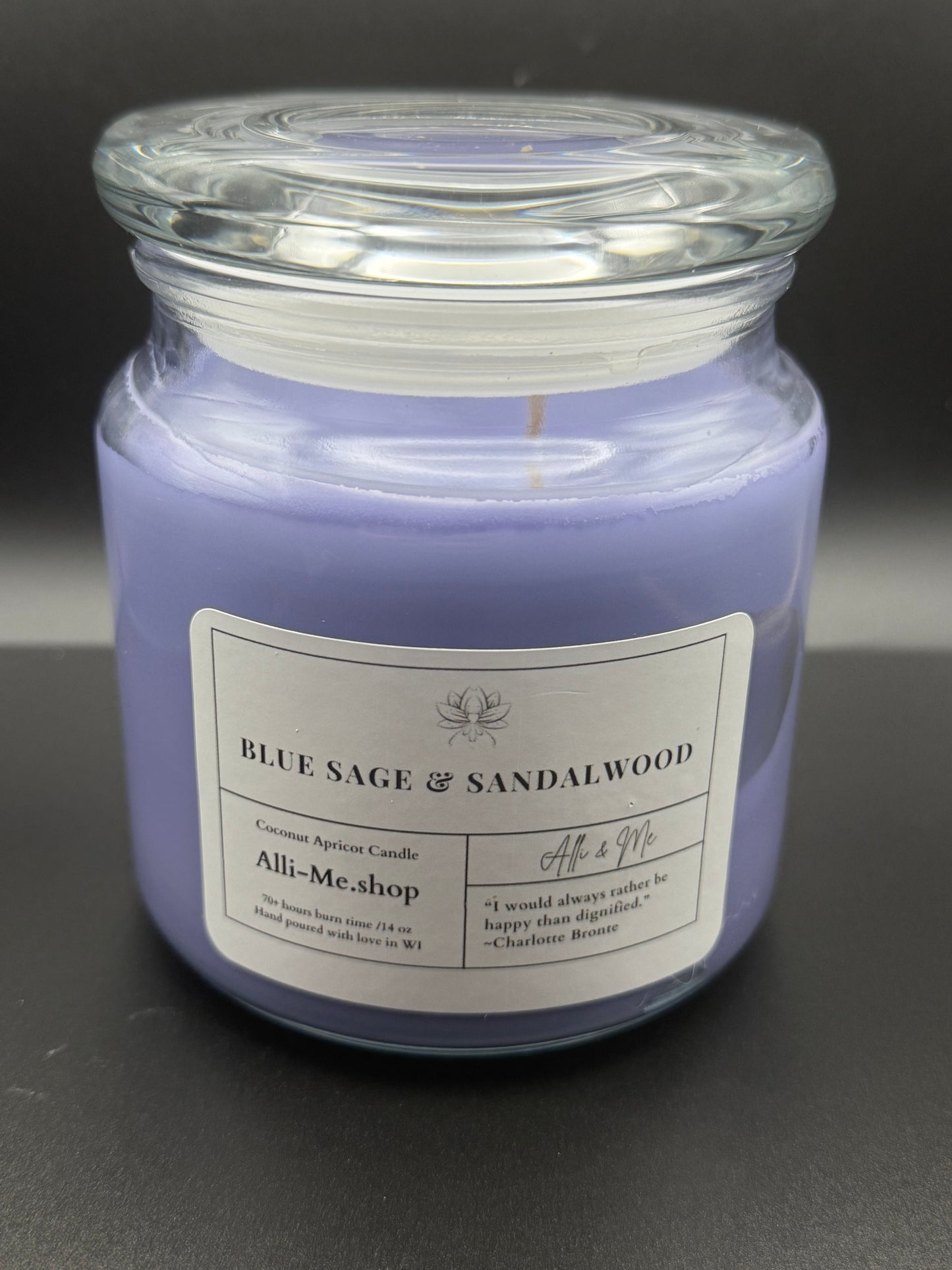 14 oz Apricot/Coconut Wax Candle