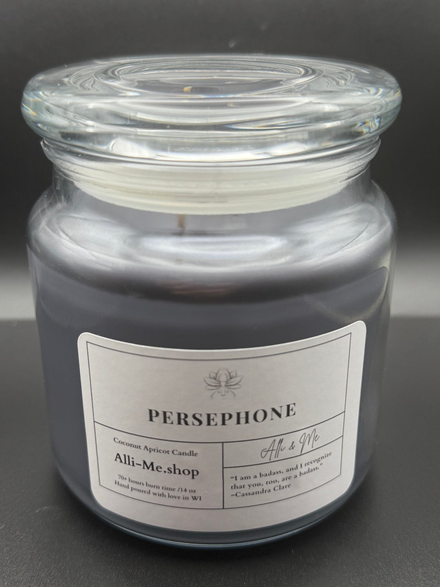 14 oz Apricot/Coconut Wax Candle