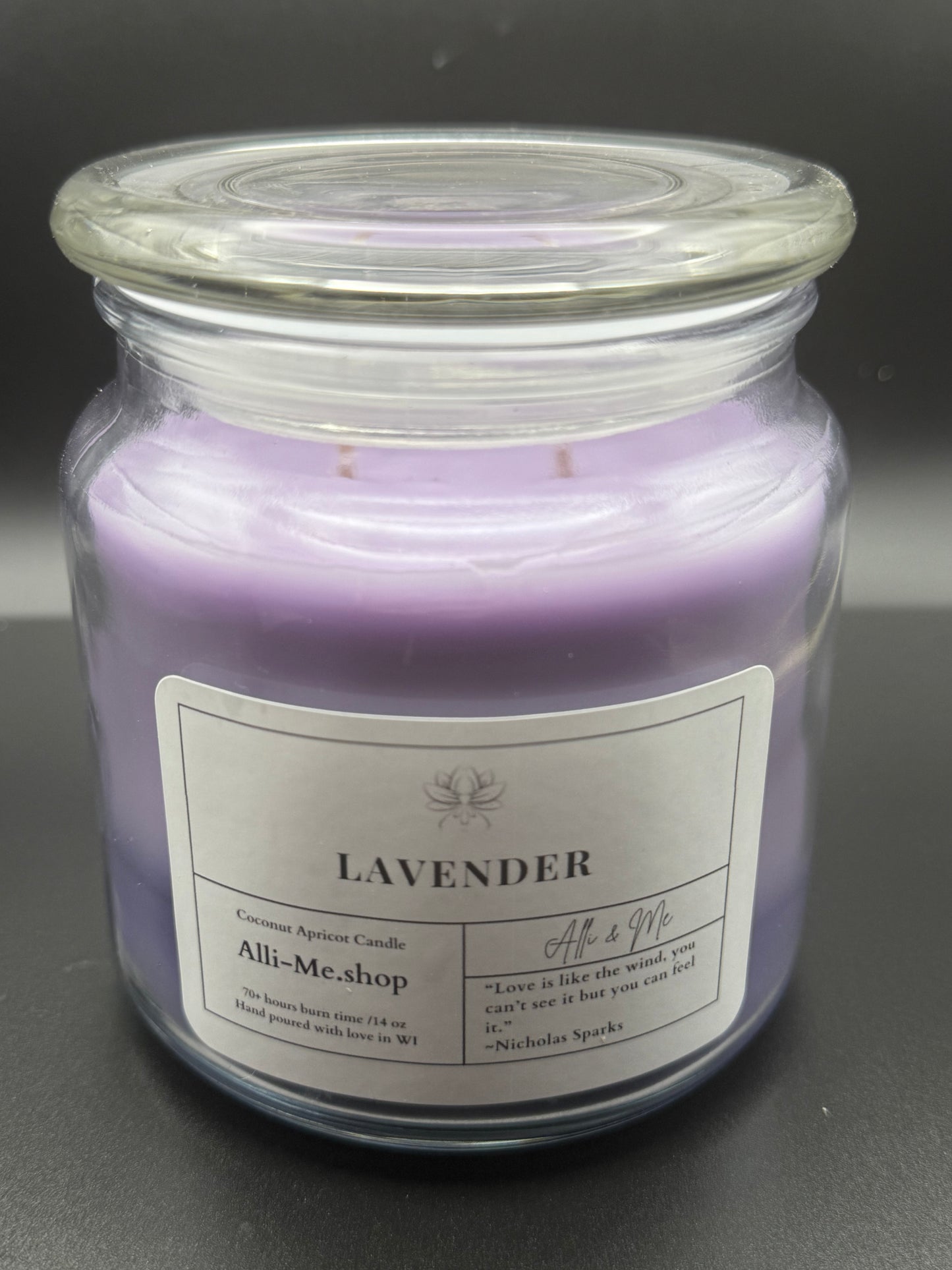 14 oz Apricot/Coconut Wax Candle