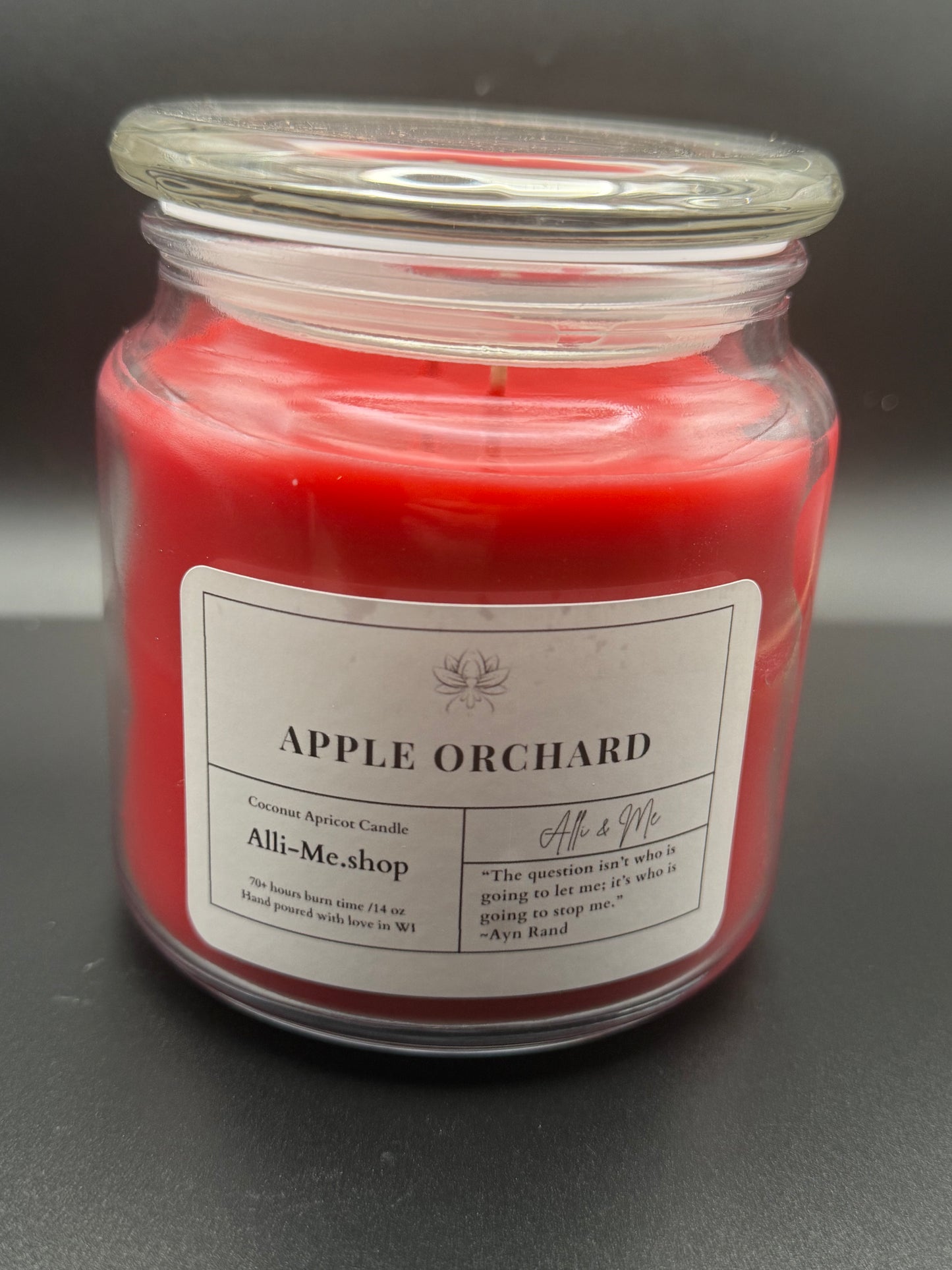 14 oz Apricot/Coconut Wax Candle
