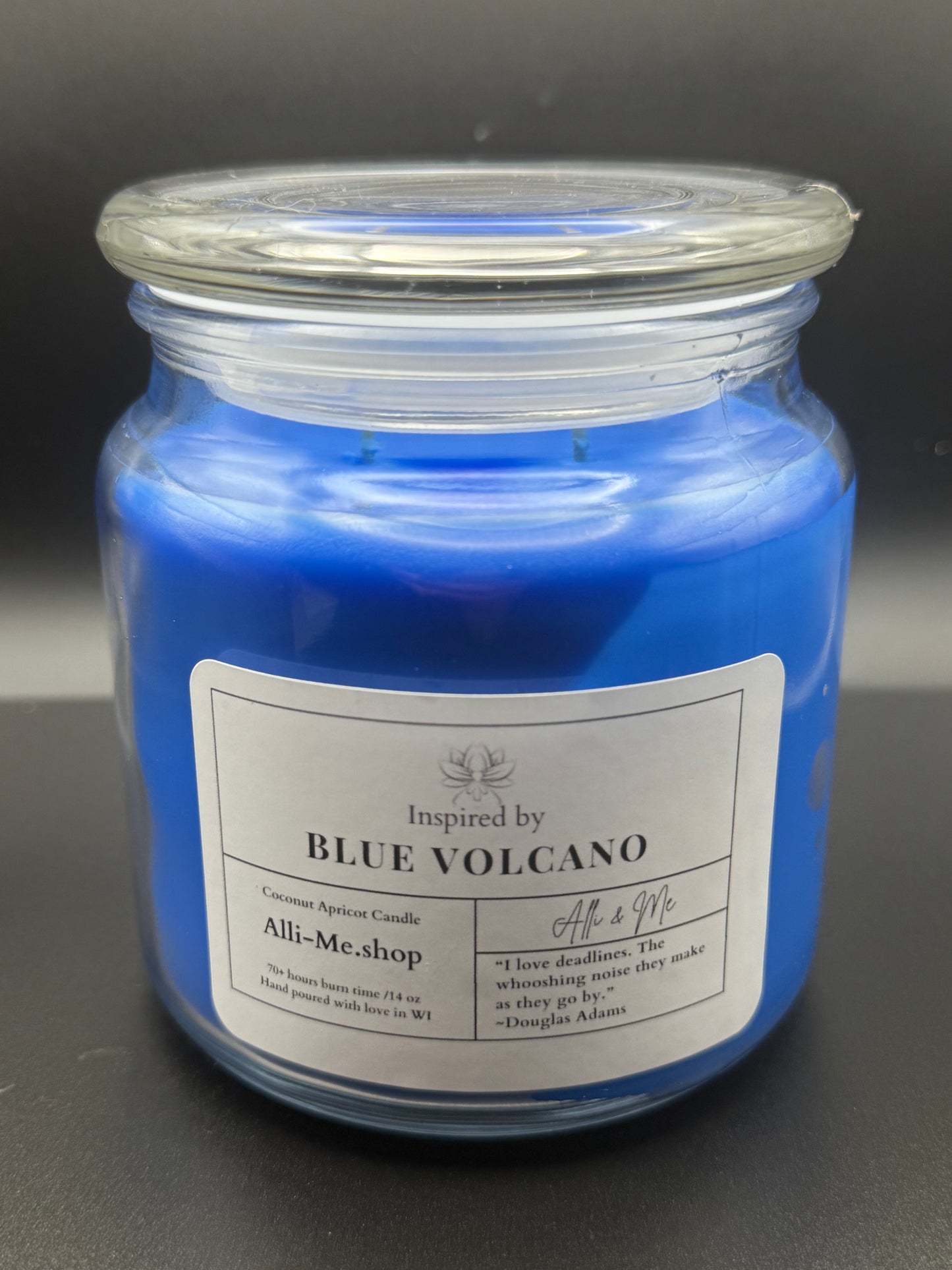 14 oz Apricot/Coconut Wax Candle